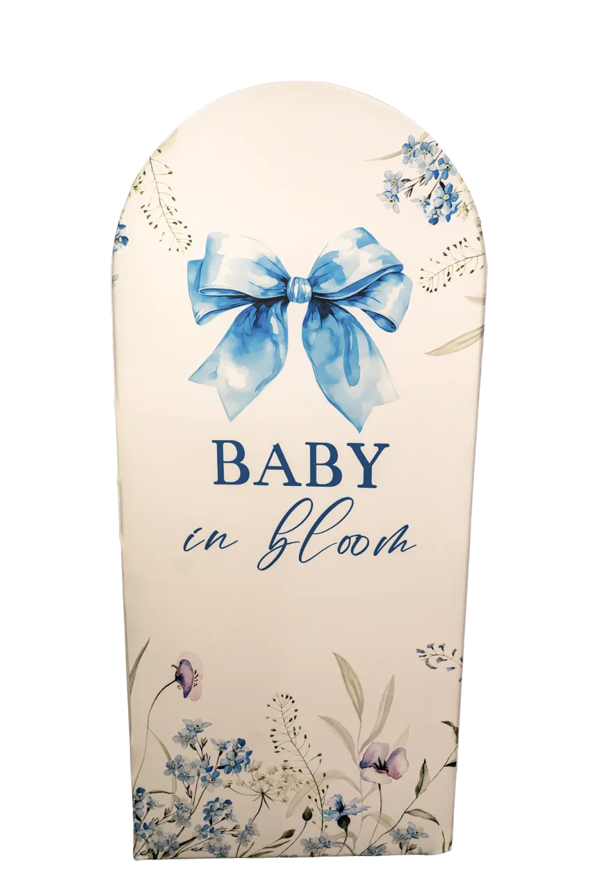 Blue Baby in Bloom 6ft Arch Cover