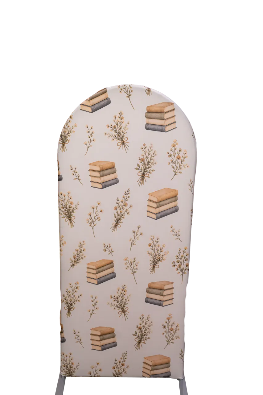 Books and Flowers 5ft Arch Cover