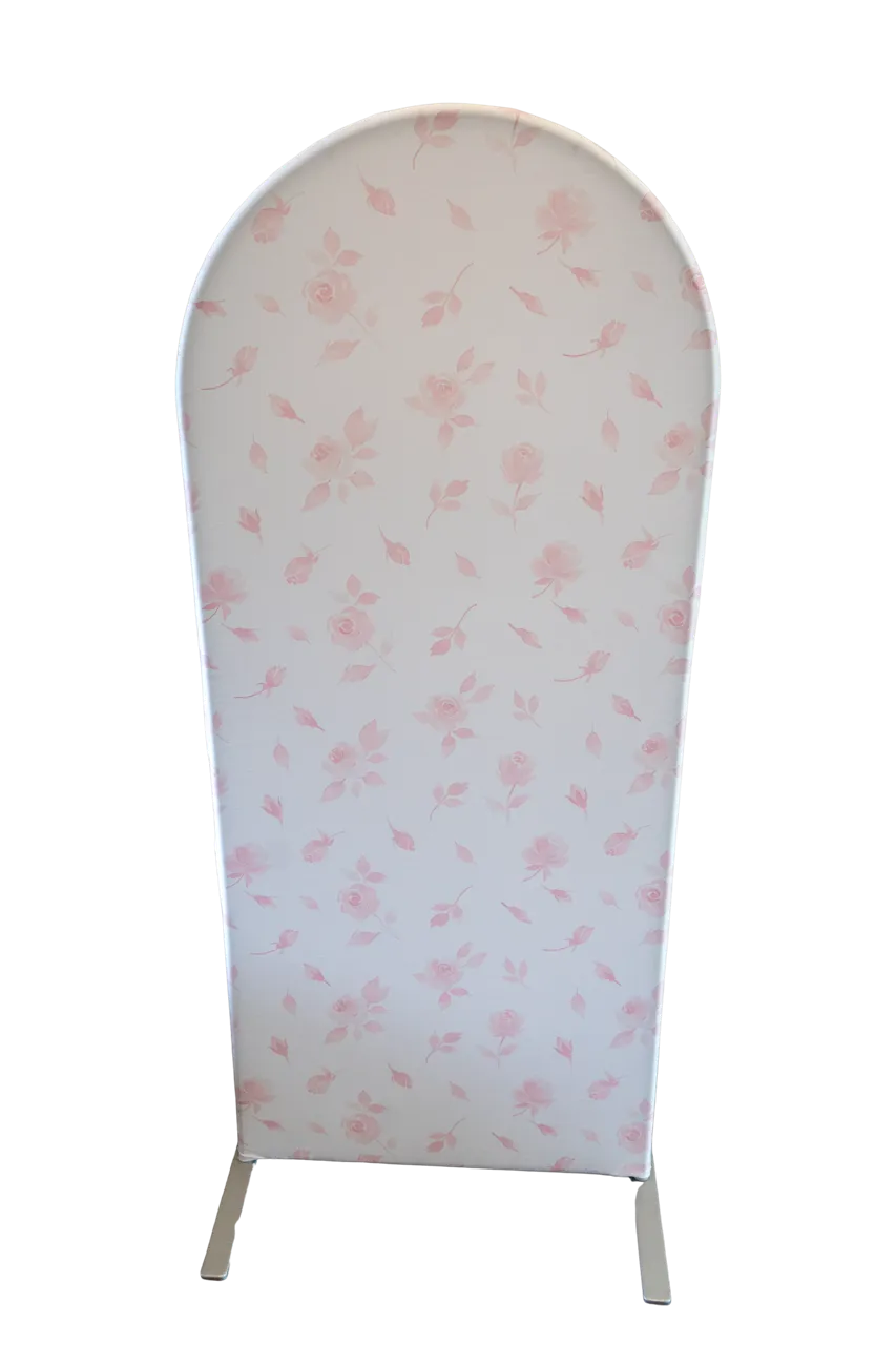 Baby in Bloom Pink Flower 5ft Arch Cover