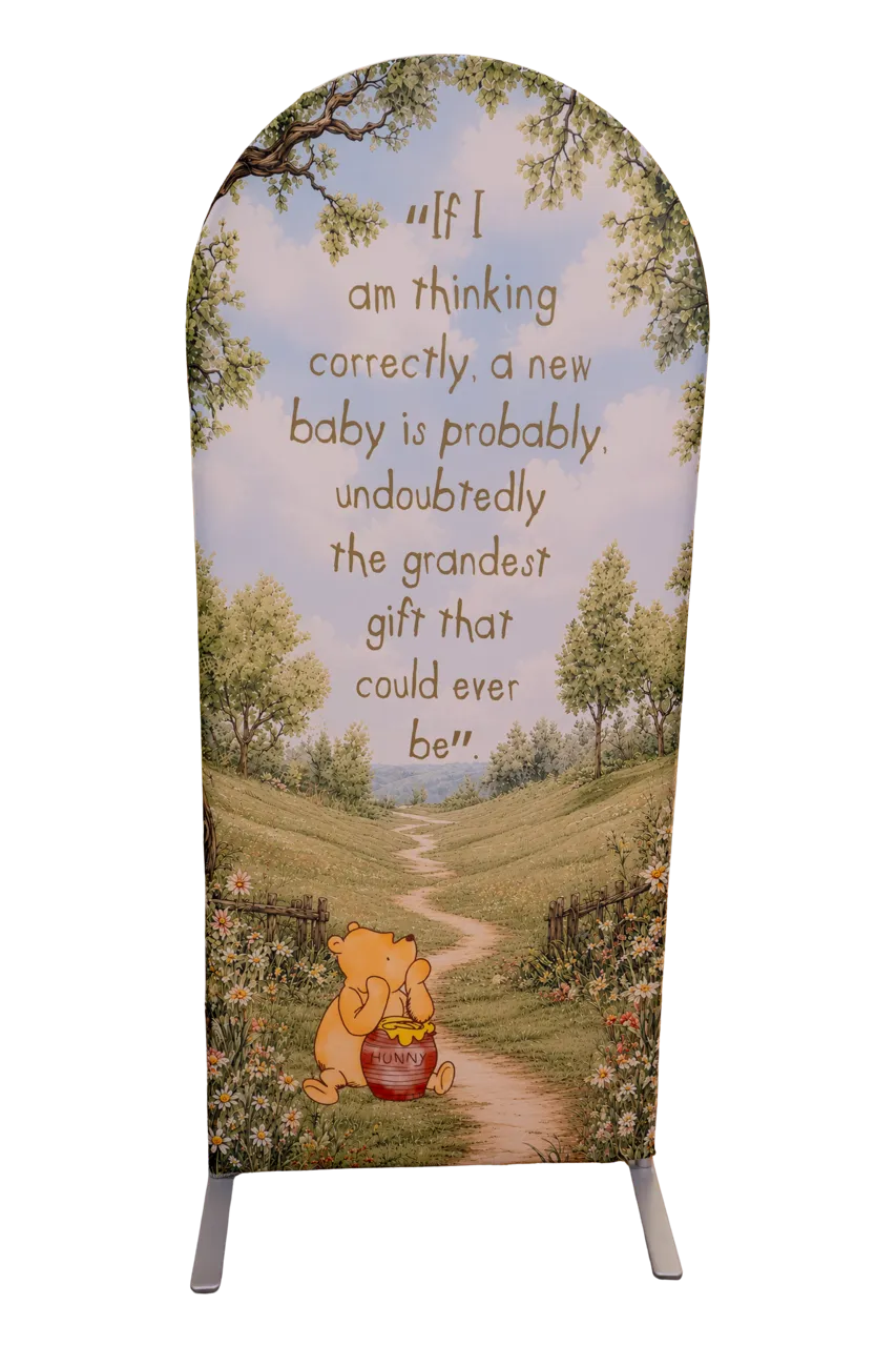 Winnie the Pooh Baby 5ft Arch Cover