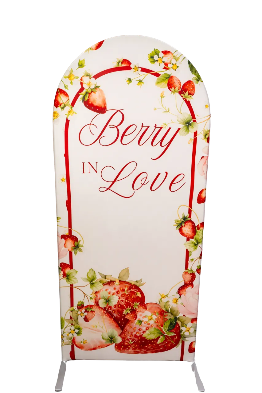 Berry in Love 6ft Arch Cover