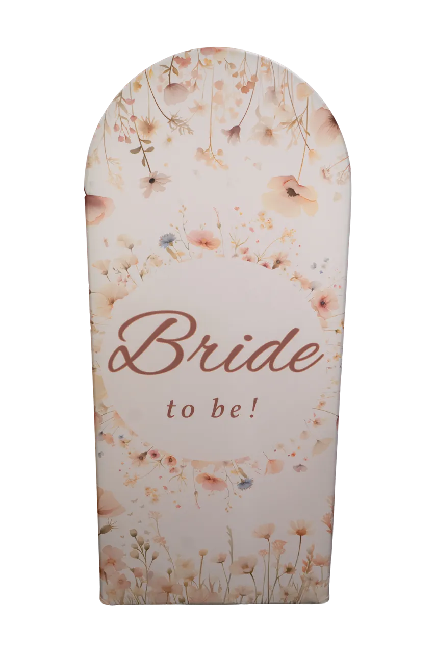 Bride to Be Arch Cover 6ft