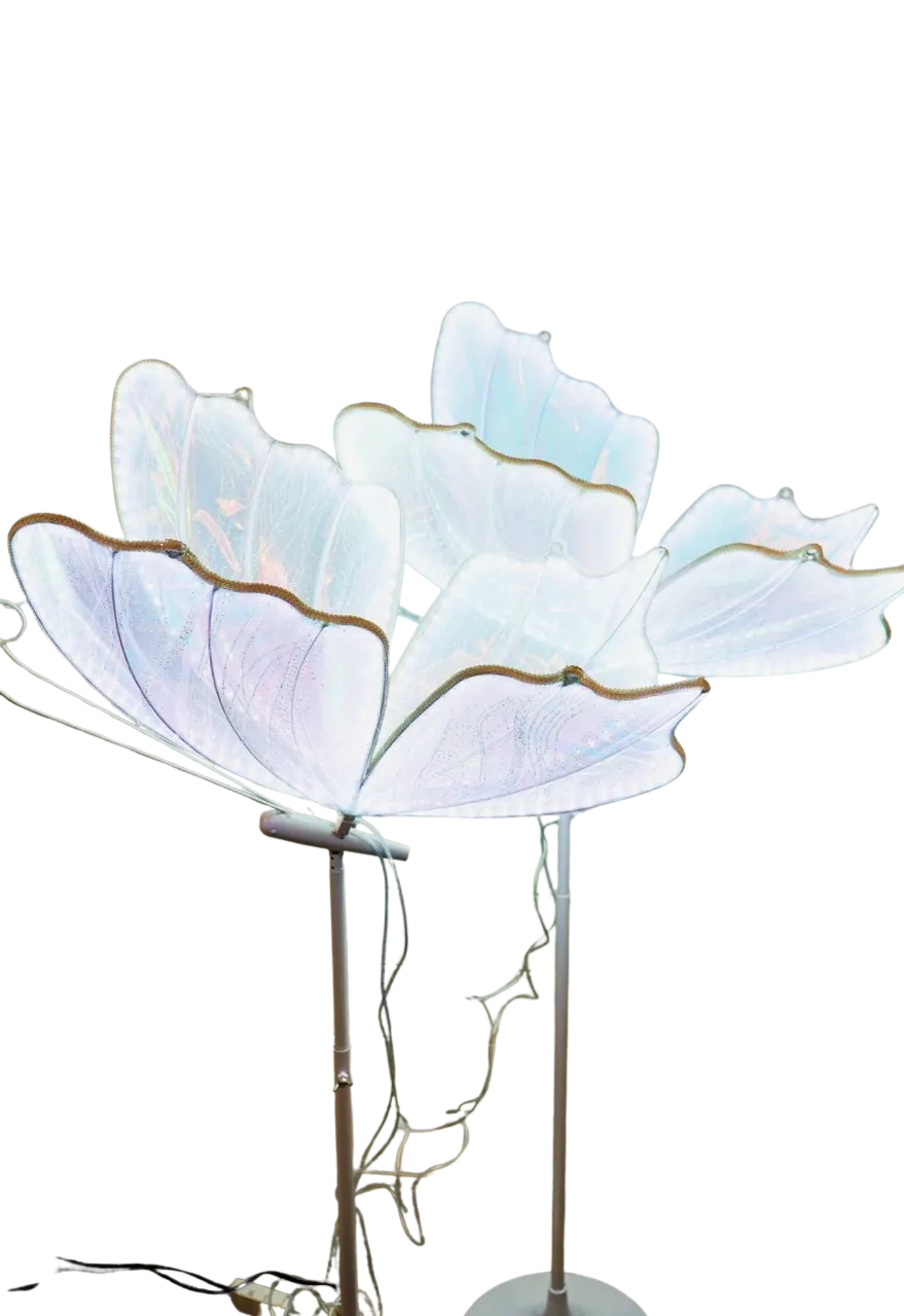 Small LED Butterfly Cool White 