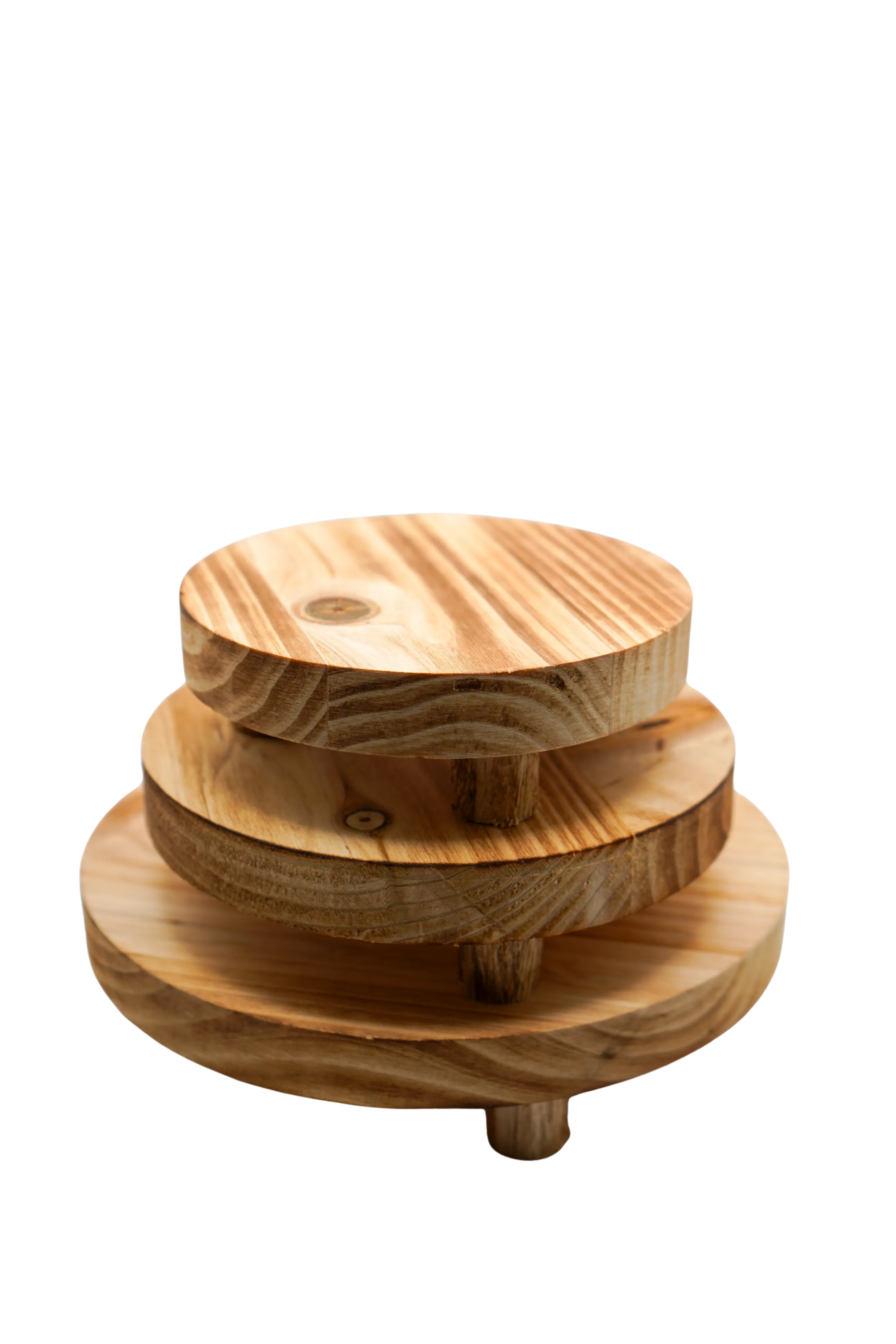 Light Wood Display Riser set 