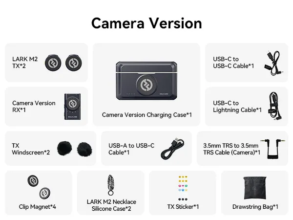 Hollyland Lark M2 Microfone S/ Fio