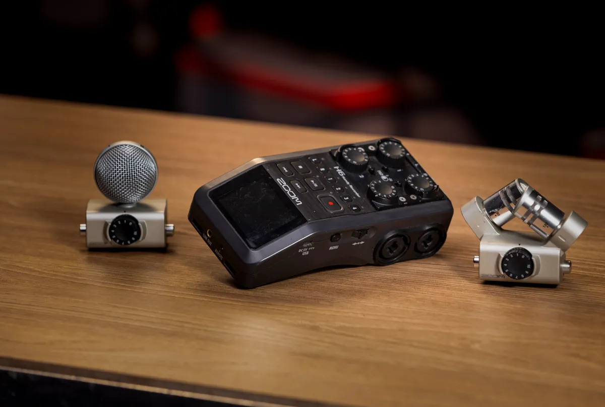 Gravador de áudio Zoom H6