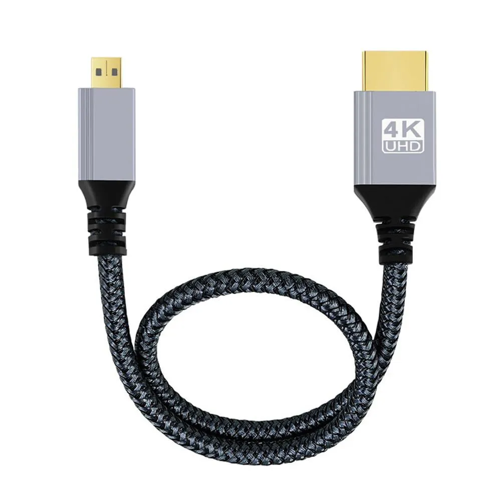 CABO HDMI X MICRO HDMI 4K 2.0 ETHERNET BLINDADO 2MT