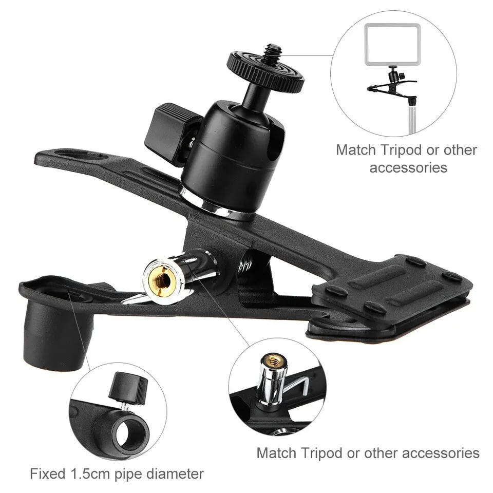 CLAMP MULTIFUNCIONAL 16CM OM BALLHEAD E PINO 5/8