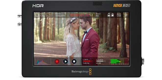 Blackmagic Vídeo Assist 5'' 12g hdr