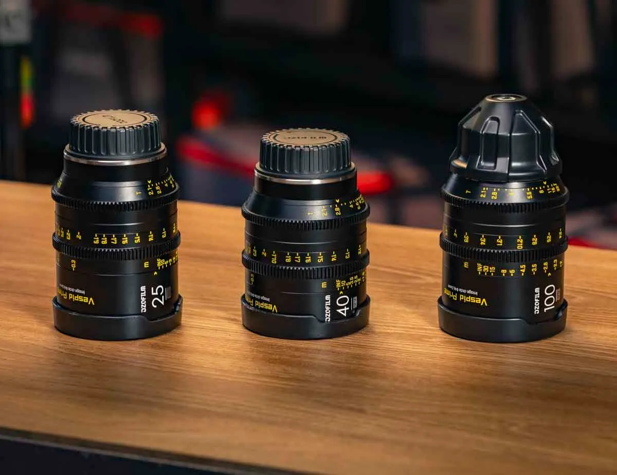 Kit DZOfilm Vespid - 3 Lentes