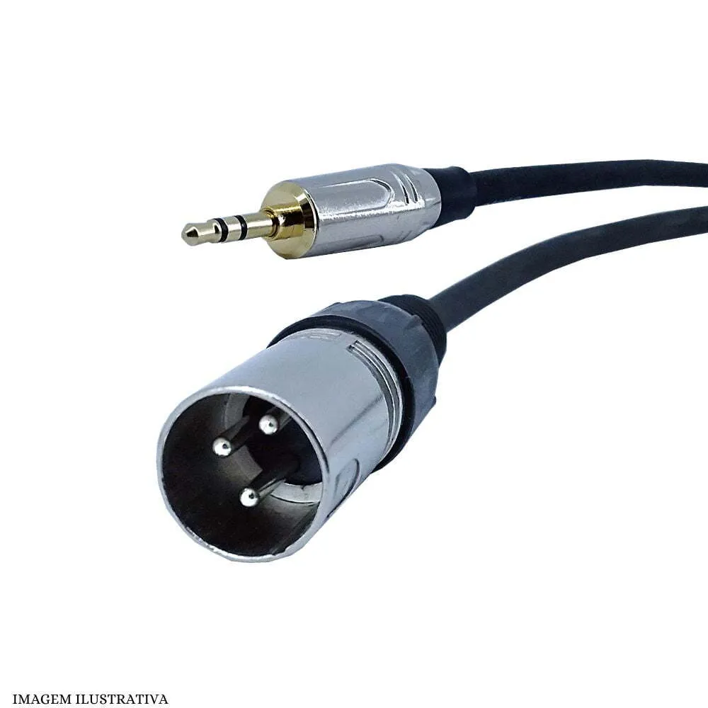 Cabo P2/XLR MACHO