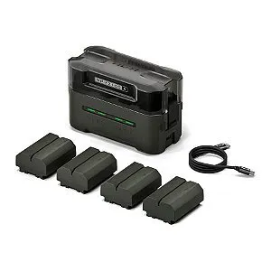 Kit Tilta Com 4 Baterias E Estação De Carregamento NP-FZ100