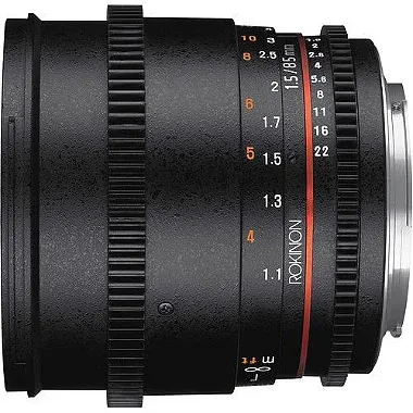 Rokinon 85mm - f1.5-22 - EF