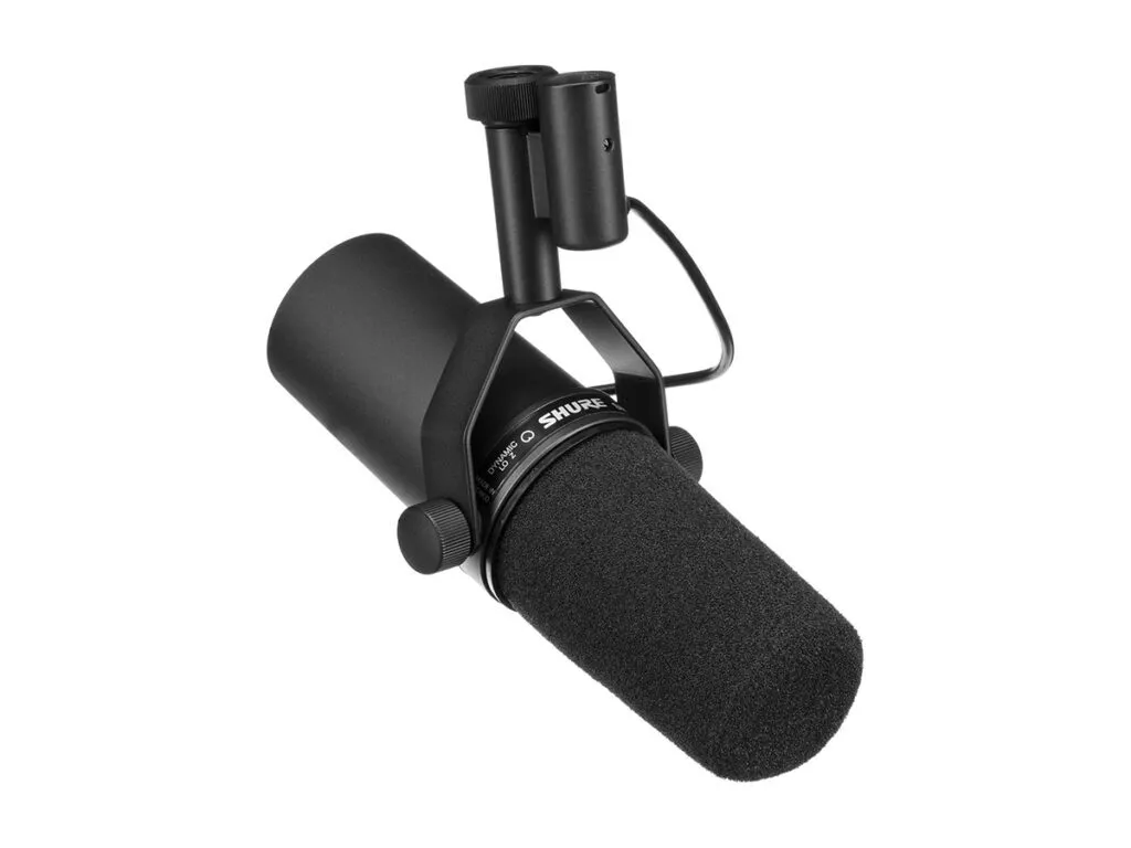 Microfone podcast Shure SM7B