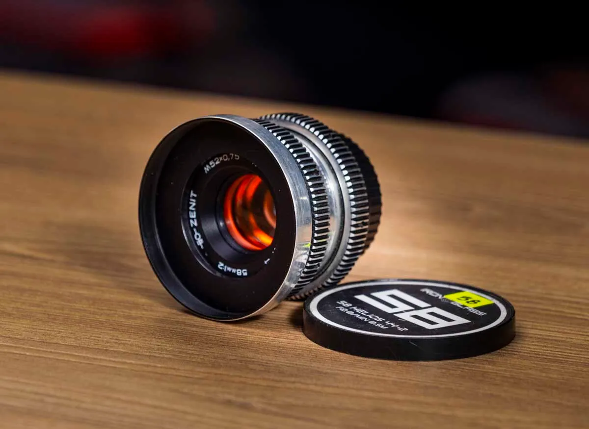 Helios 44-2 58mm f2.0 Anamorfake - EF