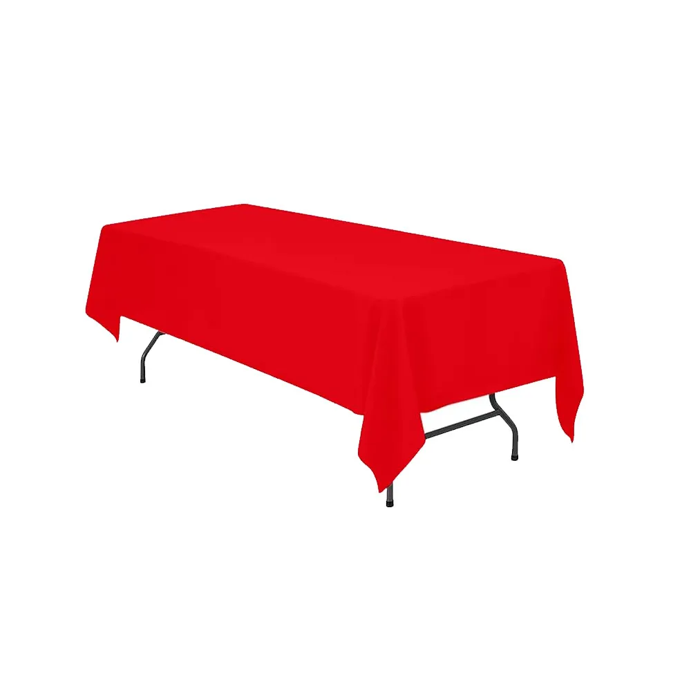 Red 6' Rectangular Table Cloth