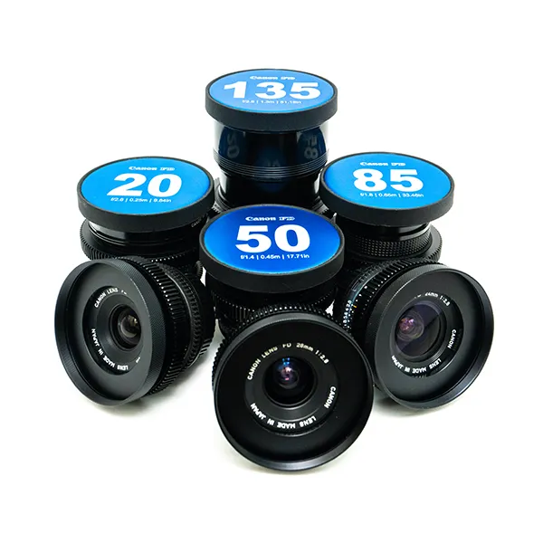 Canon FD 8 Lens Kit (EF Mount)