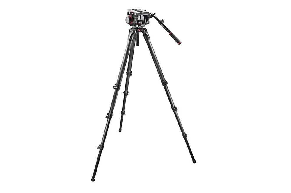 Manfrotto 501HD Pro Video Head with Carbon Fiber Tripod