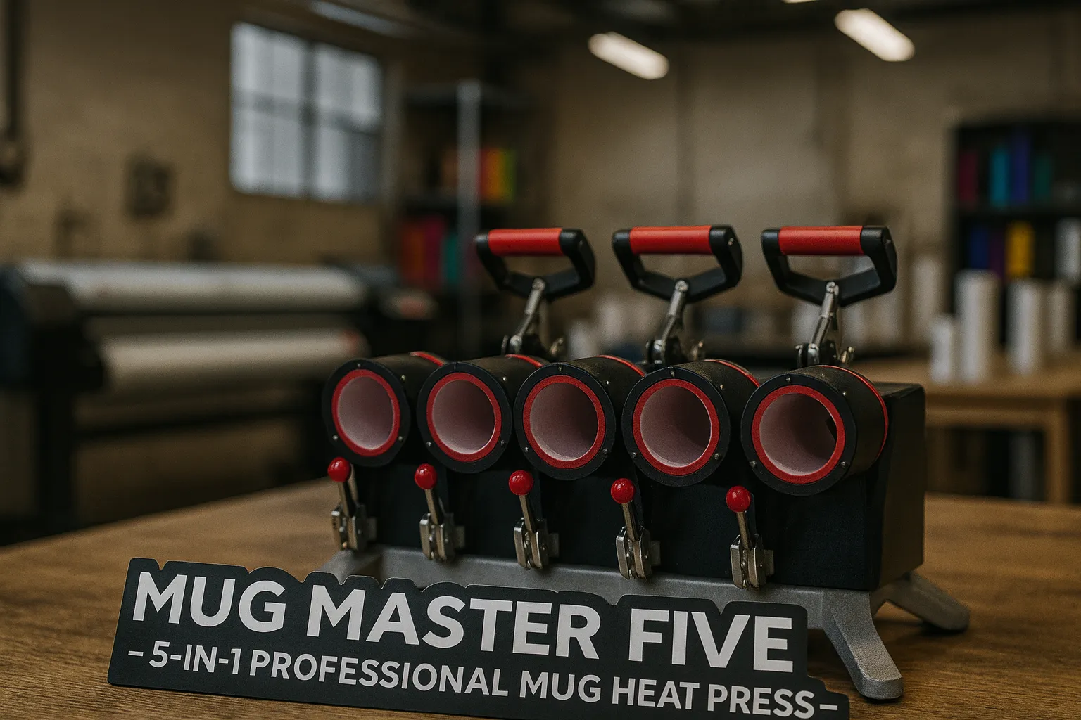 MUG MASTER FIVE – 5-in-1 Mug Heat Press