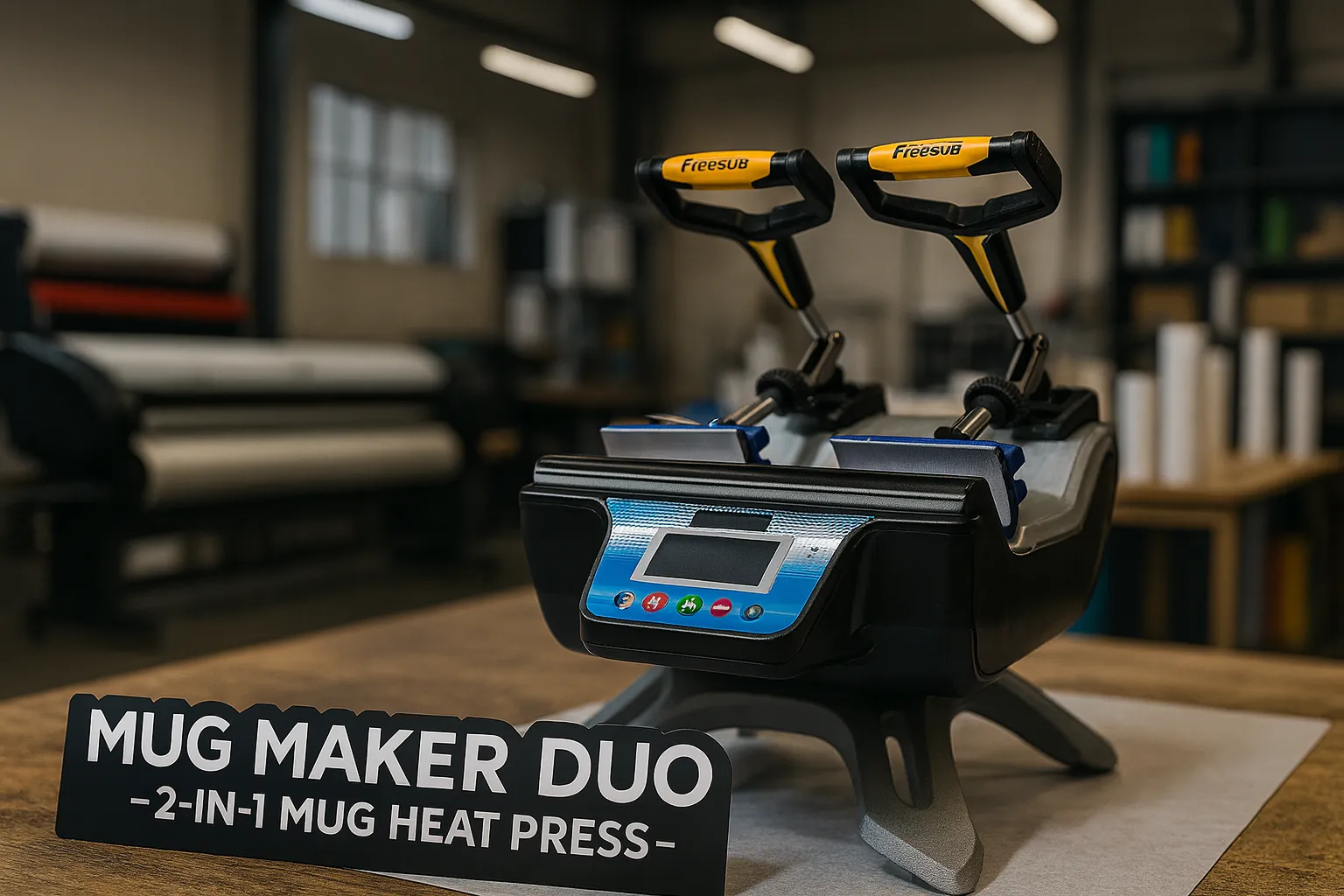 MUG MAKER DUO – 2-in-1 Mug Heat Press