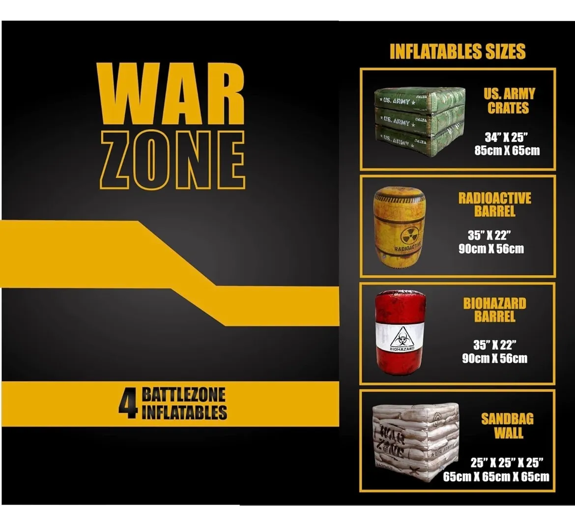 WARZONE Inflatable Battle Bunkers