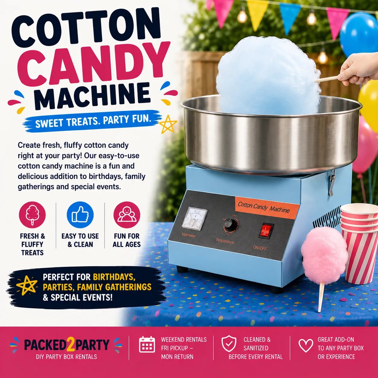 Cotton Candy Machine