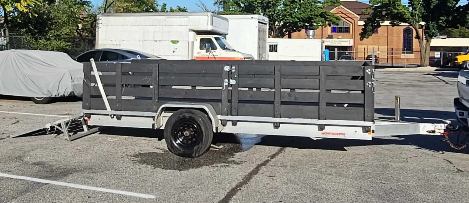 6x14 Aluminum Equipment & Utility Trailer (5K GVWR)