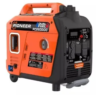 Quiet Generator Pioneer Dual Fuel PC2600iDC