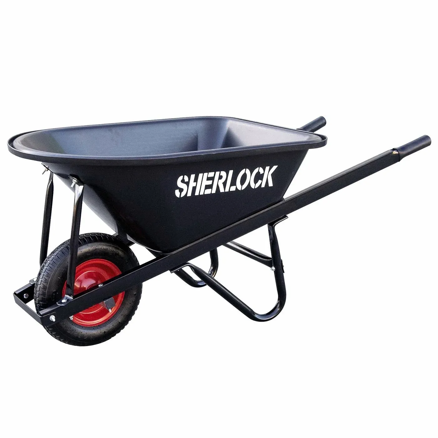 100L  Poly Tray Wheelbarrow
