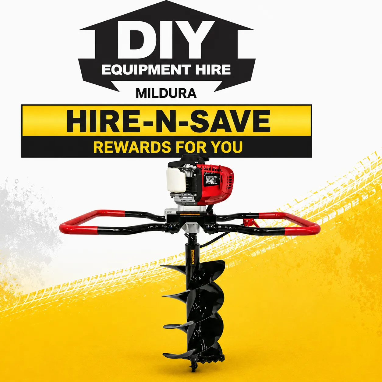 Post Hole Auger Digger Driver