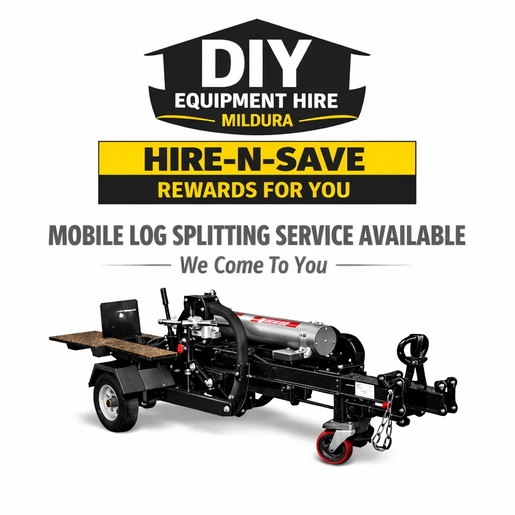 Mobile Log Splitting Service Mildura 