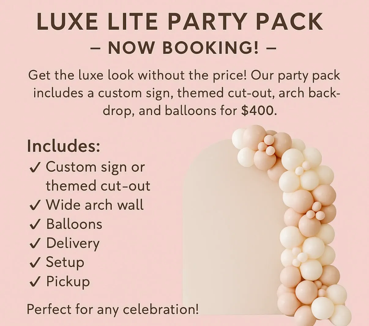 Luxe Lite Party Pack 