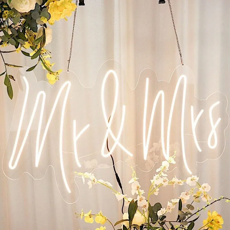 Mr & Mrs Neon Light