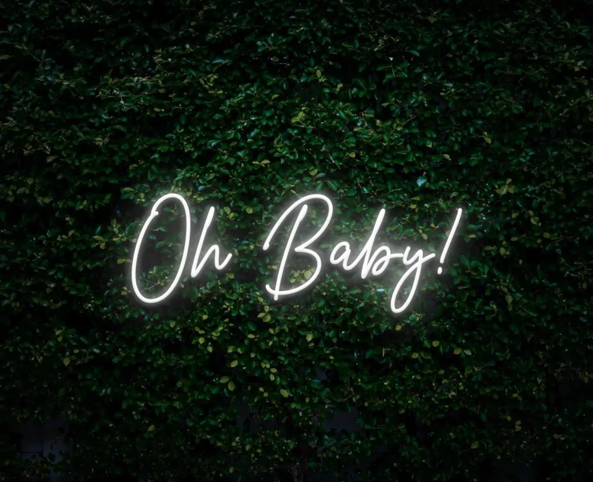 Oh Baby Neon Light
