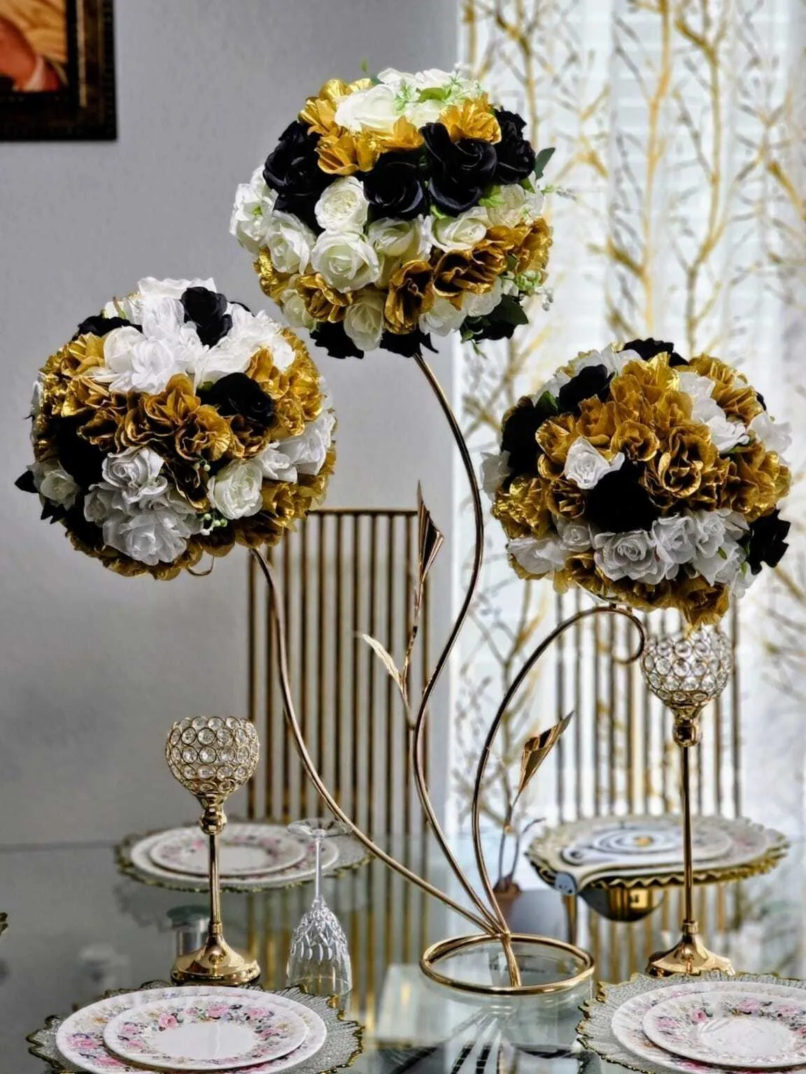 Bouquet Flower Ball/kissing ball/pomander