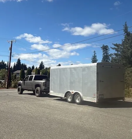 8.5x16 Enclosed Trailer
