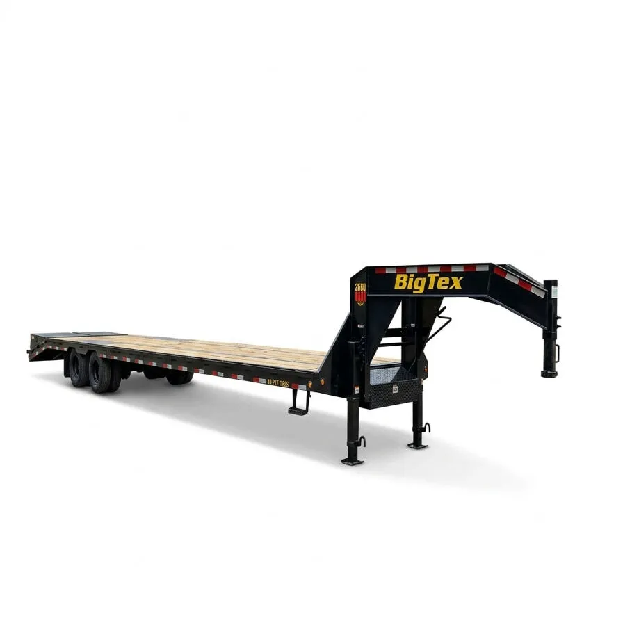 40' BigTex 25GN Gooseneck Deckover