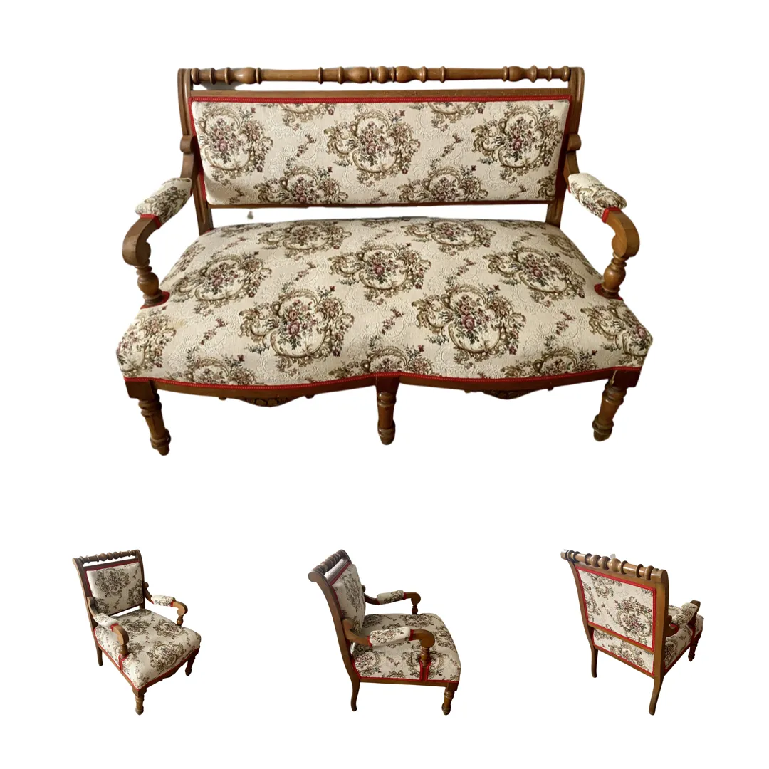 Zámecké sofa a křesla