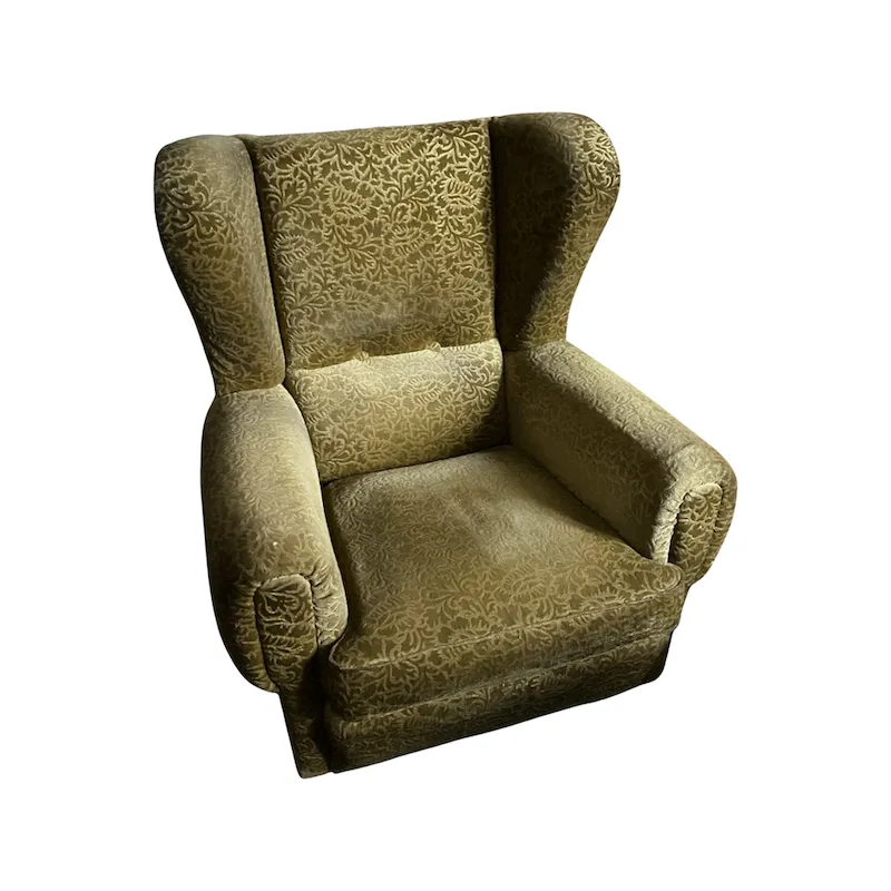 Křeslo ušák na kolečkách