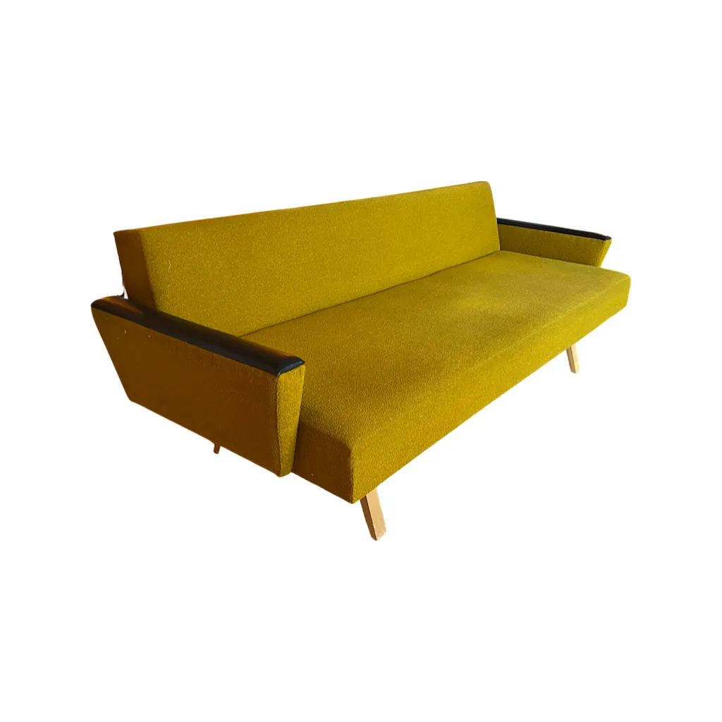 Sofa / gauč retro žlutý