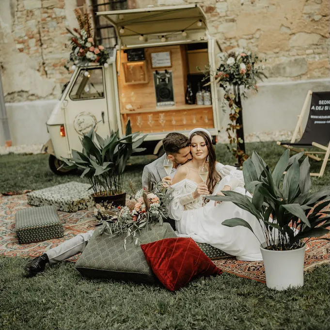 Zahradní lounge set | 4 x 6 m | 10 osob