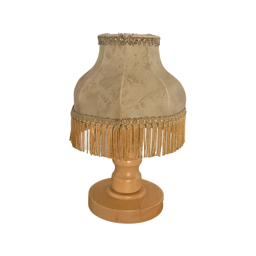 Stolní lampička kabaretní - světlá