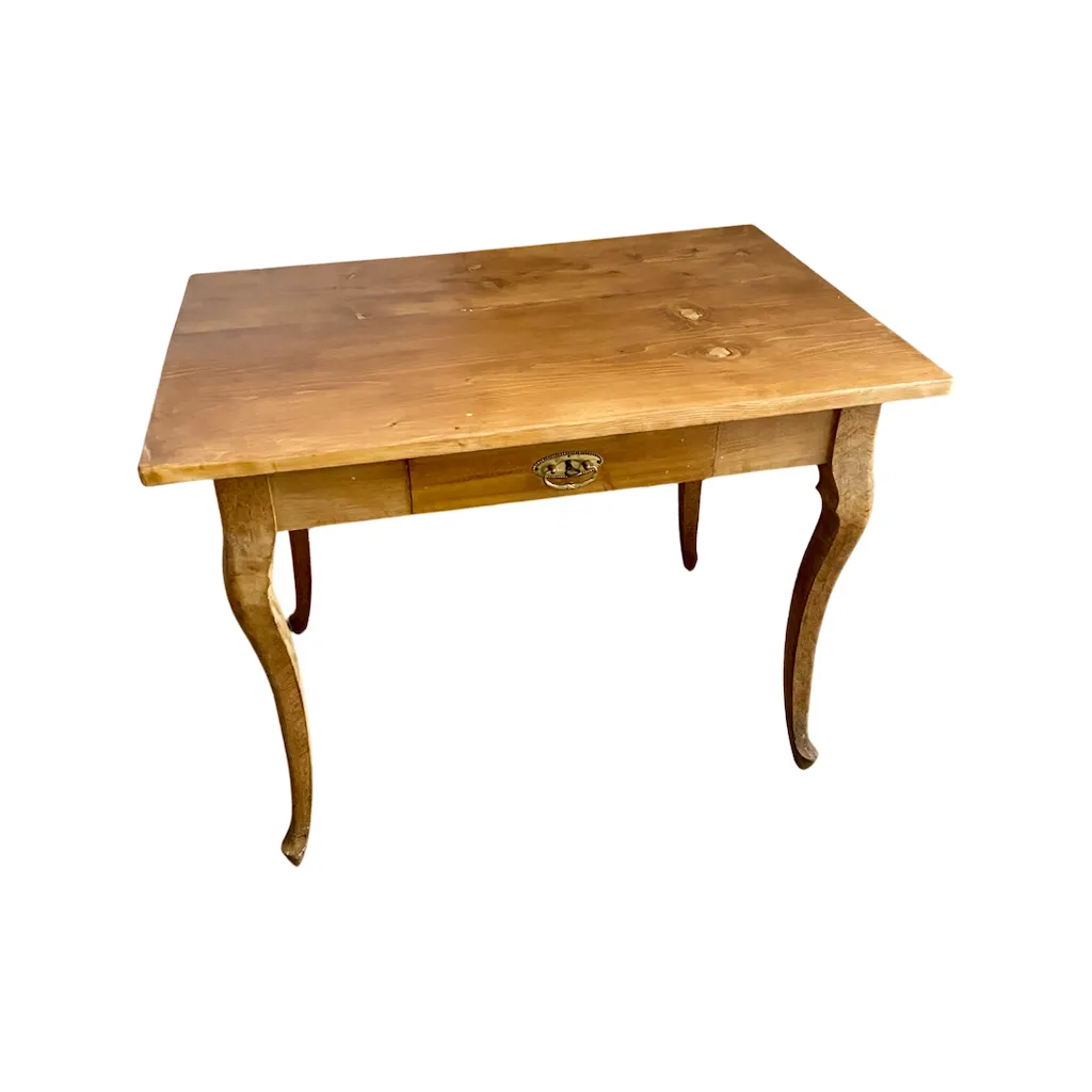 Vintage solitérní stůl s šuplíkem