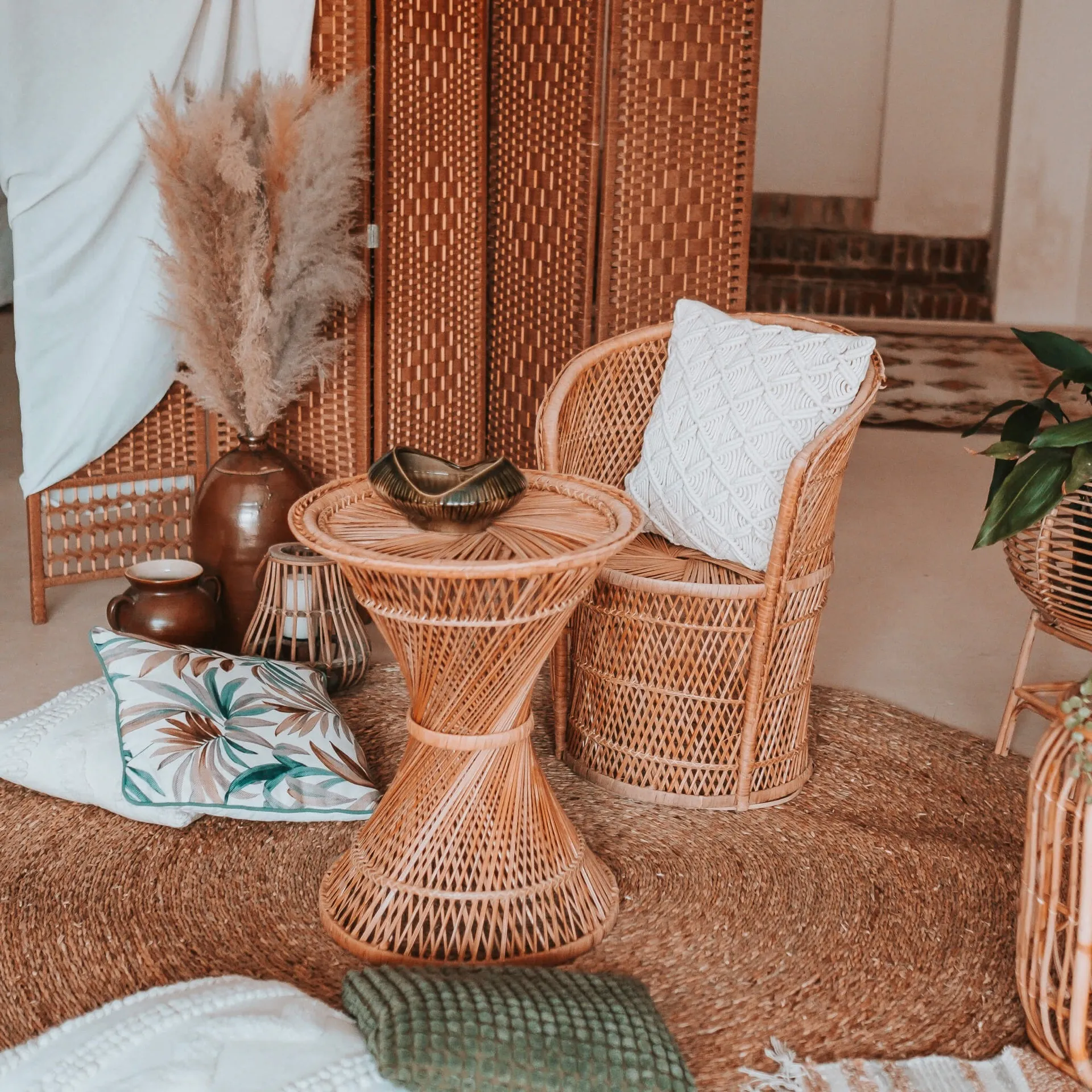 Proutěný odpočinkový set BOHO