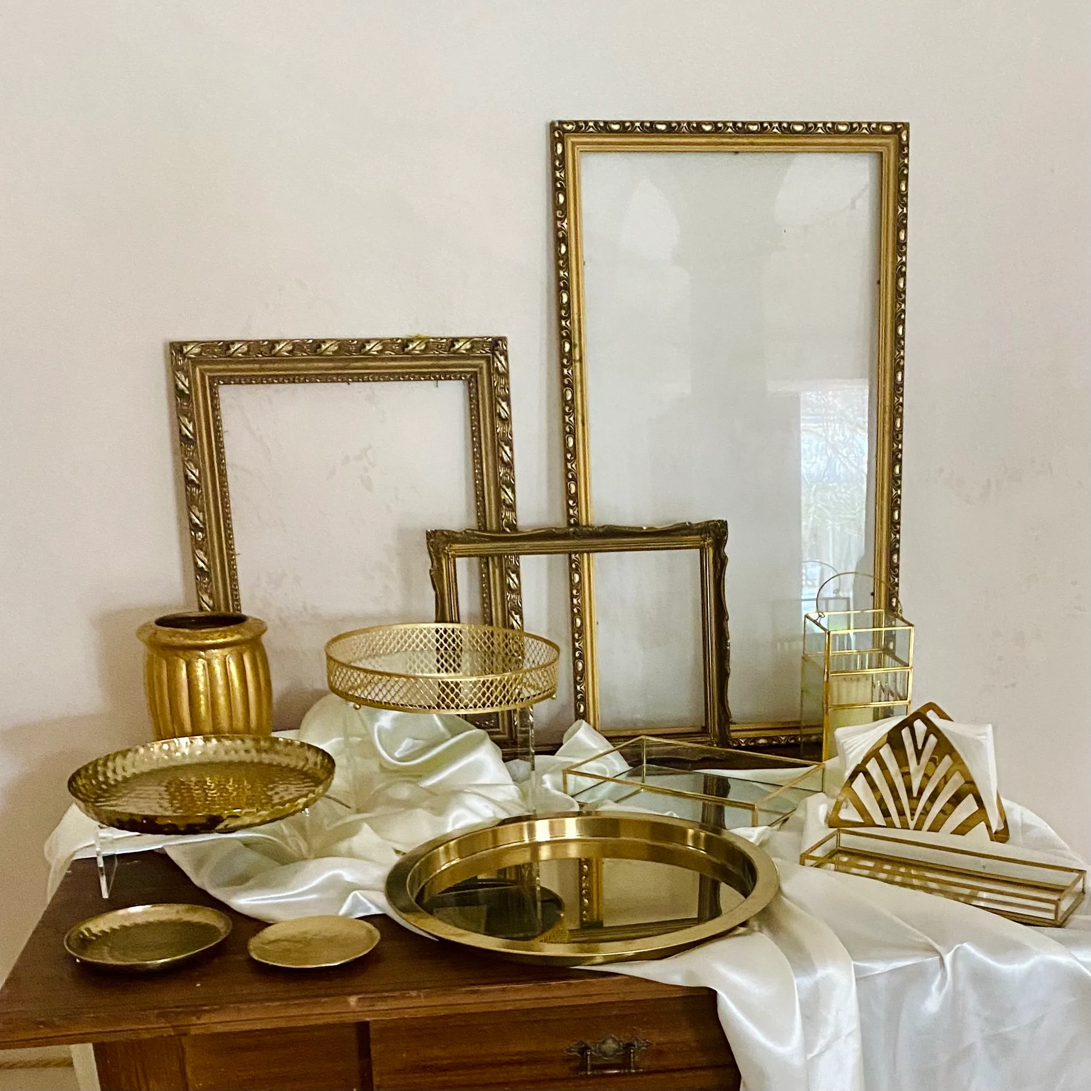 Zlatý set pro sweet bar