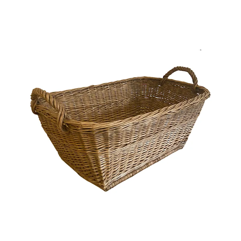 Koš proutěný hranatý