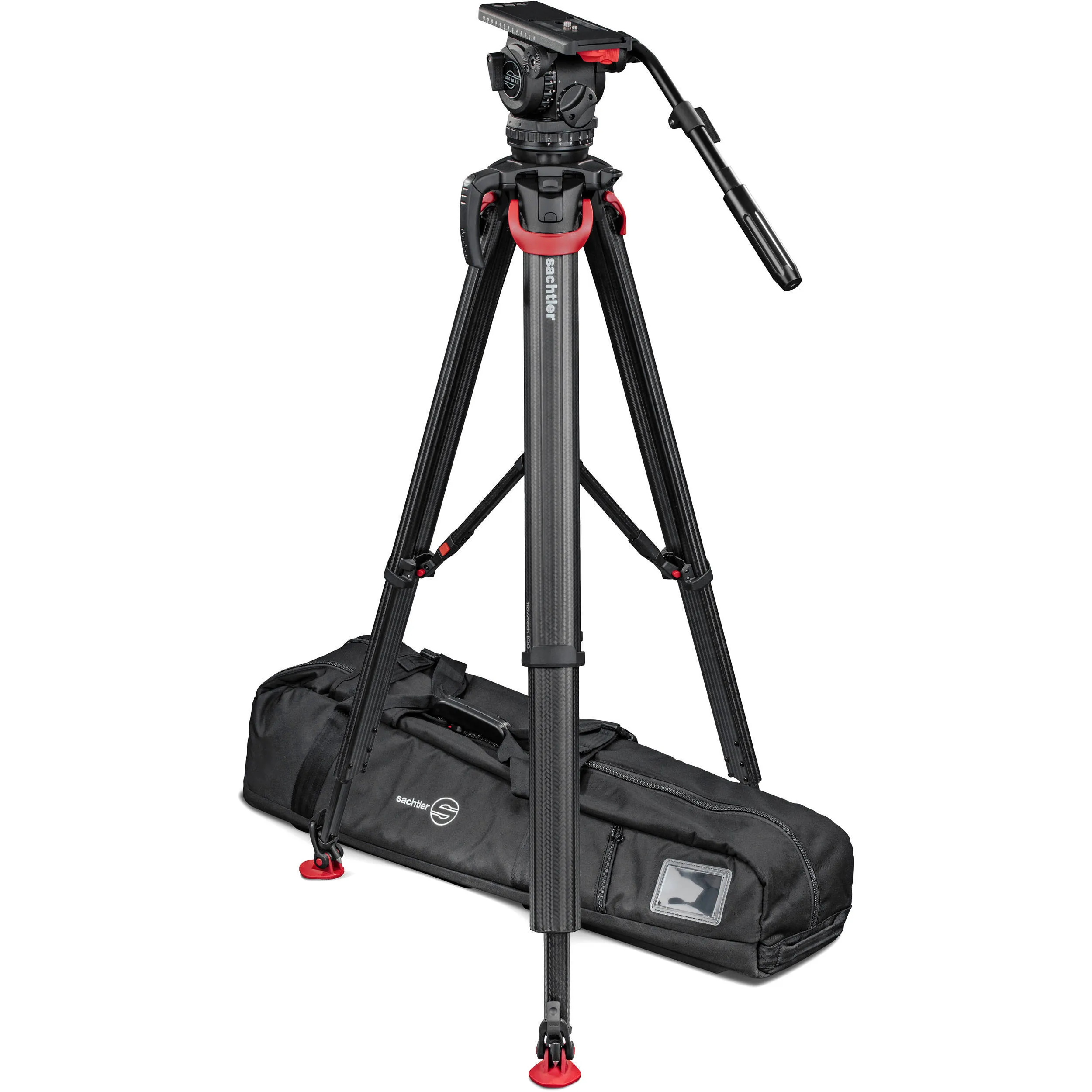 Stativ Sachtler Flow Tech Beine mit 18P Schwenkkopf