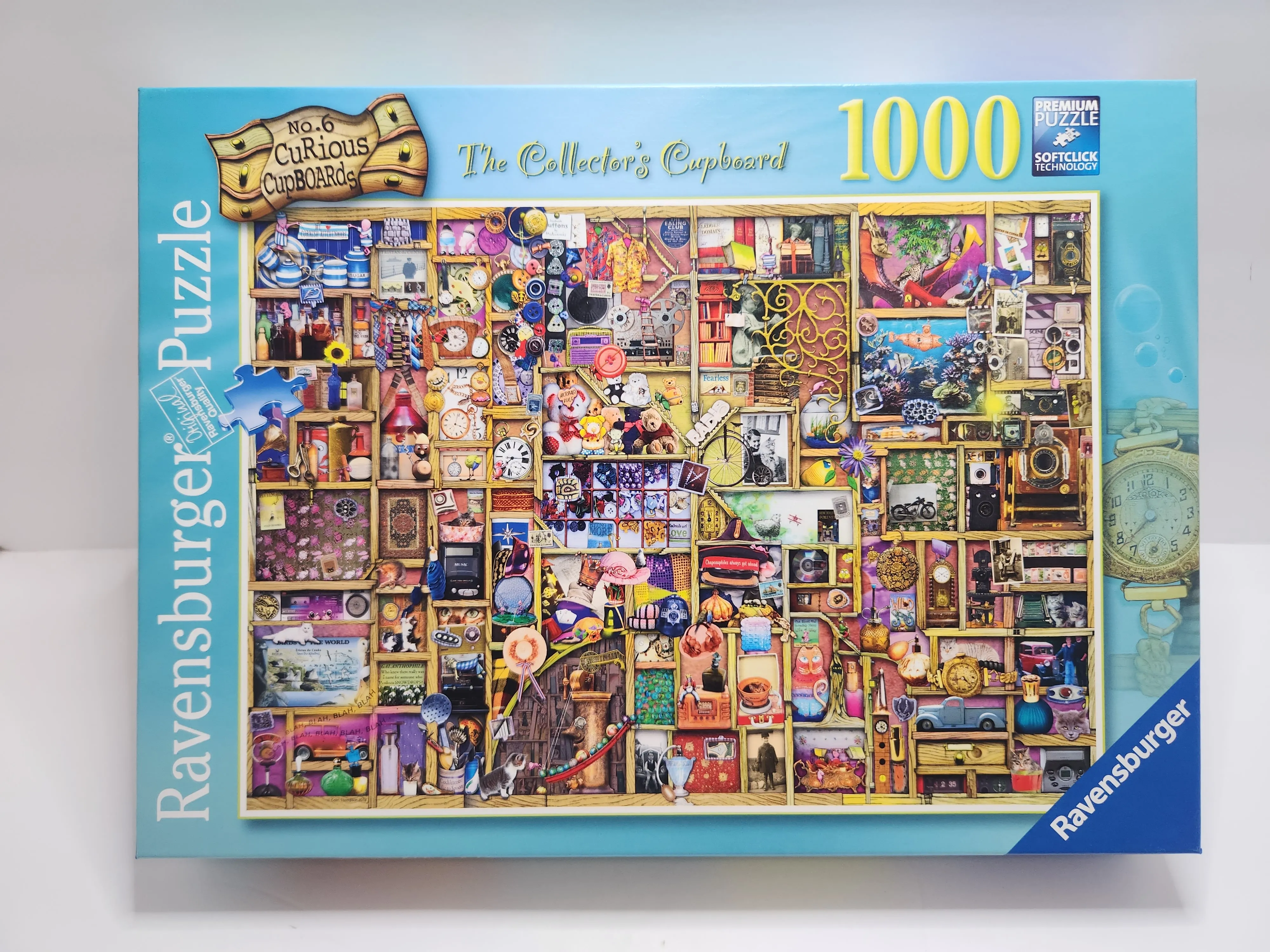 1000pc Ravensburger Puzzle - No. 6 Curious Cupboards