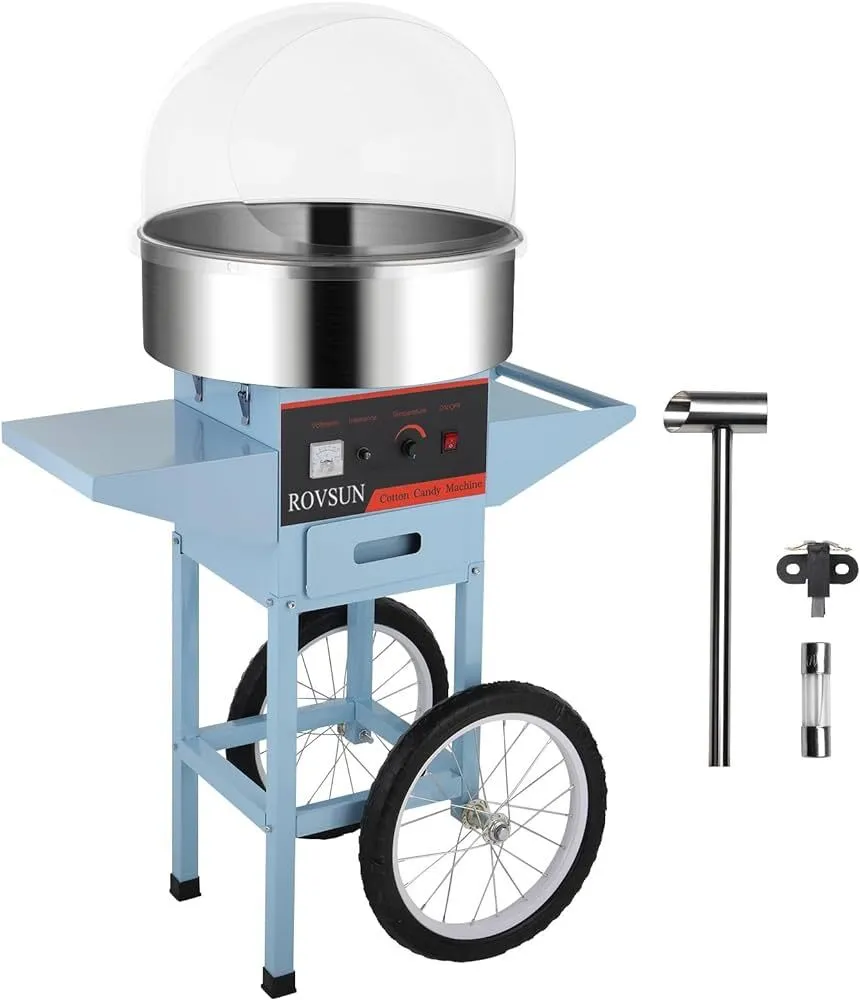 Cotton Candy Machine on Cart