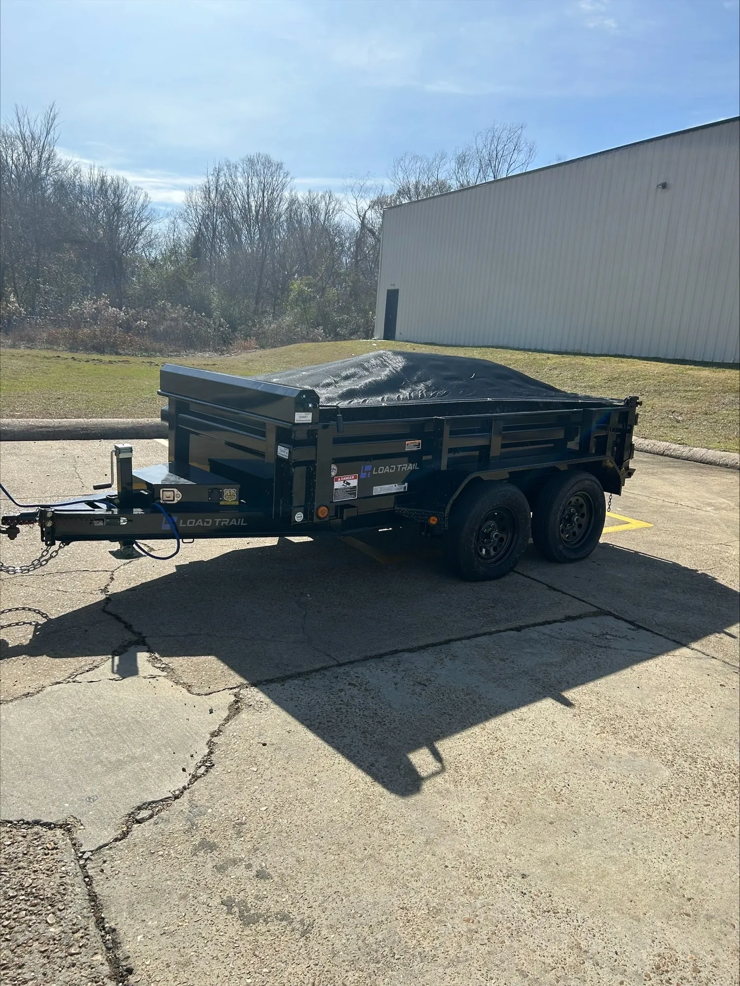 10ft/2 ton Dump Trailer